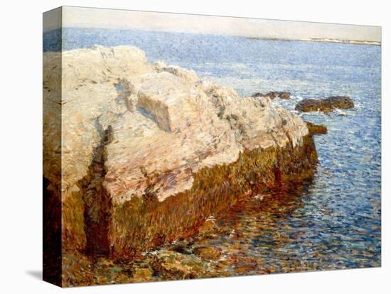 Cliff Rock Appledore (Isles of Shoals, Maine)-Childe Hassam-Stretched Canvas