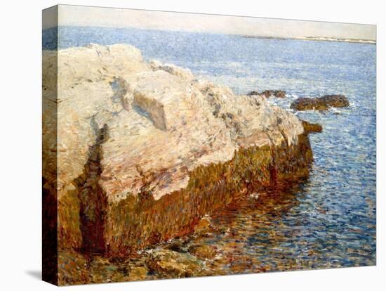 Cliff Rock Appledore (Isles of Shoals, Maine)-Childe Hassam-Stretched Canvas