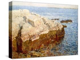 Cliff Rock Appledore (Isles of Shoals, Maine)-Childe Hassam-Stretched Canvas