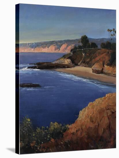 Cliff Scene-Tim O'toole-Stretched Canvas