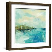 Cliff Side Town Crop-Silvia Vassileva-Framed Art Print