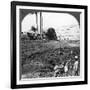 Cliff Tombs of the Lords of Assiut, Egypt, 1905-Underwood & Underwood-Framed Photographic Print
