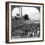 Cliff Tombs of the Lords of Assiut, Egypt, 1905-Underwood & Underwood-Framed Photographic Print