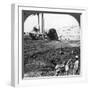 Cliff Tombs of the Lords of Assiut, Egypt, 1905-Underwood & Underwood-Framed Photographic Print