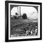 Cliff Tombs of the Lords of Assiut, Egypt, 1905-Underwood & Underwood-Framed Photographic Print