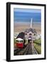 Cliff Tramway and the Pier at Saltburn by the Sea-Mark Sunderland-Framed Photographic Print