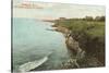 Cliff Walk, Breakers, Newport, Rhode Island-null-Stretched Canvas