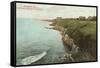 Cliff Walk, Breakers, Newport, Rhode Island-null-Framed Stretched Canvas