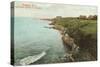 Cliff Walk, Breakers, Newport, Rhode Island-null-Stretched Canvas