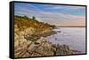 Cliff Walk Newport Rhode Island-null-Framed Stretched Canvas