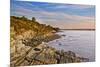 Cliff Walk Newport Rhode Island-null-Mounted Photo