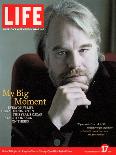 Oscar Nominated Actor Philip Seymour Hoffman, February 17, 2006-Cliff Watts-Framed Stretched Canvas
