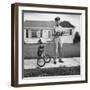 Clifford Bodine Believes That Overcrowded School Crises Would Be Stimulated If the Schools Did More-Wallace Kirkland-Framed Photographic Print
