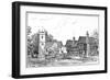 Clifford Church and Old House, Stratford-Upon-Avon, Warwickshire, 1885-Edward Hull-Framed Giclee Print
