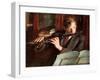 Clifford Musgrave,The Flautist-Diane Matthes-Framed Giclee Print