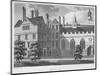 Clifford's Inn, City of London, 1800-Samuel Ireland-Mounted Giclee Print