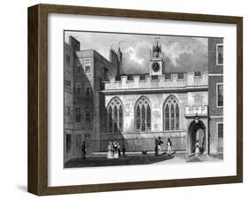 Cliffords Inn Hall-Thomas H Shepherd-Framed Art Print