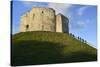 Cliffords Tower, York Castle Keep, York, Yorkshire, England, United Kingdom, Europe-Peter Richardson-Stretched Canvas