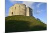 Cliffords Tower, York Castle Keep, York, Yorkshire, England, United Kingdom, Europe-Peter Richardson-Mounted Photographic Print