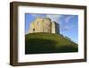 Cliffords Tower, York Castle Keep, York, Yorkshire, England, United Kingdom, Europe-Peter Richardson-Framed Photographic Print