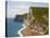 Cliffs above Lulworth Cove on Dorset's Jurassic Coast-Paul Thompson-Stretched Canvas