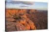 Cliffs Along Green River Overlook-Gary-Stretched Canvas