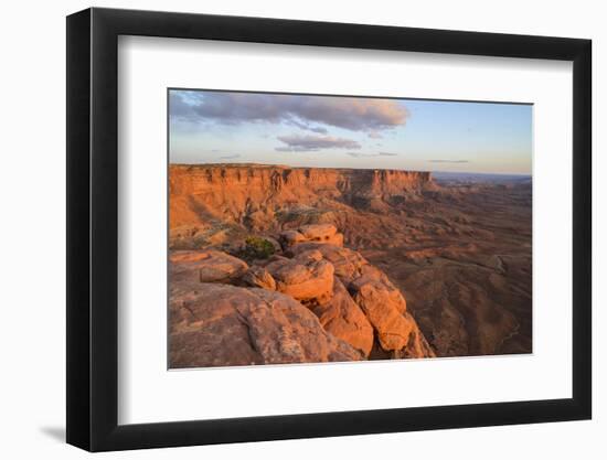 Cliffs Along Green River Overlook-Gary-Framed Photographic Print