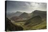 Cliffs Along the Trotternish Landslip, Isle of Skye, Inner Hebrides. Scotland, UK, October 2010-Mark Hamblin-Stretched Canvas