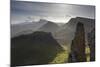 Cliffs Along the Trotternish Landslip, Isle of Skye, Inner Hebrides. Scotland, UK, October 2010-Mark Hamblin-Mounted Photographic Print