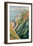 Cliffs and Sea-Emile Bernard-Framed Giclee Print