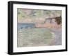 Cliffs and the Porte D'Amont, Morning Effect, 1885-Claude Monet-Framed Giclee Print