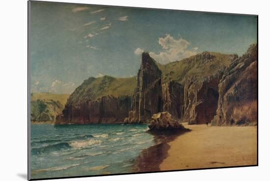 Cliffs at Barlow, c1877-John Mogford-Mounted Giclee Print