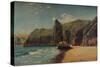 Cliffs at Barlow, c1877-John Mogford-Stretched Canvas