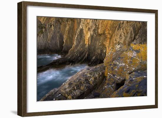 Cliffs at Cabo Sard?o, Natural Park of South West Alentejano and Costa Vicentina, Portugal-Quinta-Framed Photographic Print