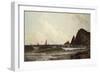 Cliffs at Cape Elizabeth, Portland Harbor, Maine, 1882-David Gilmour Blythe-Framed Giclee Print