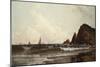 Cliffs at Cape Elizabeth, Portland Harbor, Maine, 1882-David Gilmour Blythe-Mounted Giclee Print
