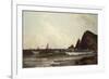 Cliffs at Cape Elizabeth, Portland Harbor, Maine, 1882-David Gilmour Blythe-Framed Giclee Print