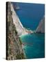 Cliffs at Cape Keri, Zakynthos, Ionian Islands, Greece-Walter Bibikow-Stretched Canvas