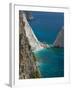 Cliffs at Cape Keri, Zakynthos, Ionian Islands, Greece-Walter Bibikow-Framed Photographic Print