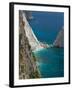 Cliffs at Cape Keri, Zakynthos, Ionian Islands, Greece-Walter Bibikow-Framed Photographic Print