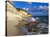 Cliffs at Cupecoy Beach, St. Martin, Caribbean-Greg Johnston-Stretched Canvas