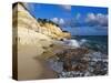 Cliffs at Cupecoy Beach, St. Martin, Caribbean-Greg Johnston-Stretched Canvas