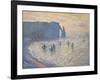 Cliffs at Ètretat, 1885-1886-Claude Monet-Framed Giclee Print