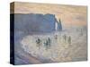 Cliffs at Ètretat, 1885-1886-Claude Monet-Stretched Canvas