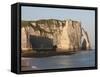 Cliffs at Etretat, Cote D'Albatre, Seine-Maritime, Normandy, France, Europe-null-Framed Stretched Canvas