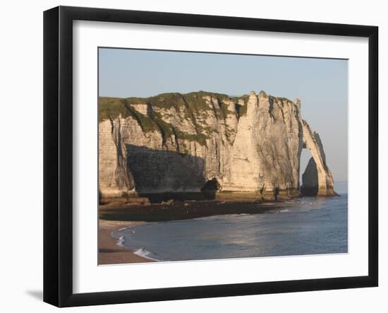 Cliffs at Etretat, Cote D'Albatre, Seine-Maritime, Normandy, France, Europe-null-Framed Photographic Print
