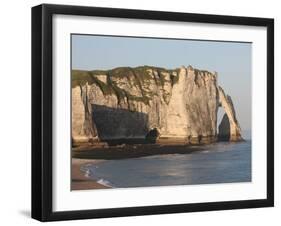 Cliffs at Etretat, Cote D'Albatre, Seine-Maritime, Normandy, France, Europe-null-Framed Photographic Print