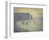 Cliffs at Etretat-Claude Monet-Framed Giclee Print