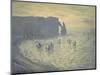 Cliffs at Etretat-Claude Monet-Mounted Giclee Print