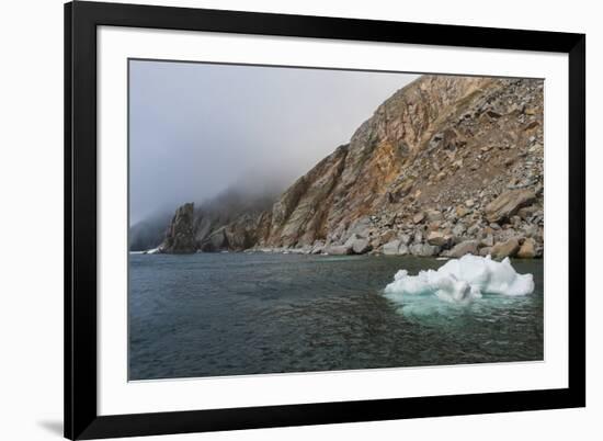 Cliffs at Herald Island-Gabrielle and Michel Therin-Weise-Framed Photographic Print